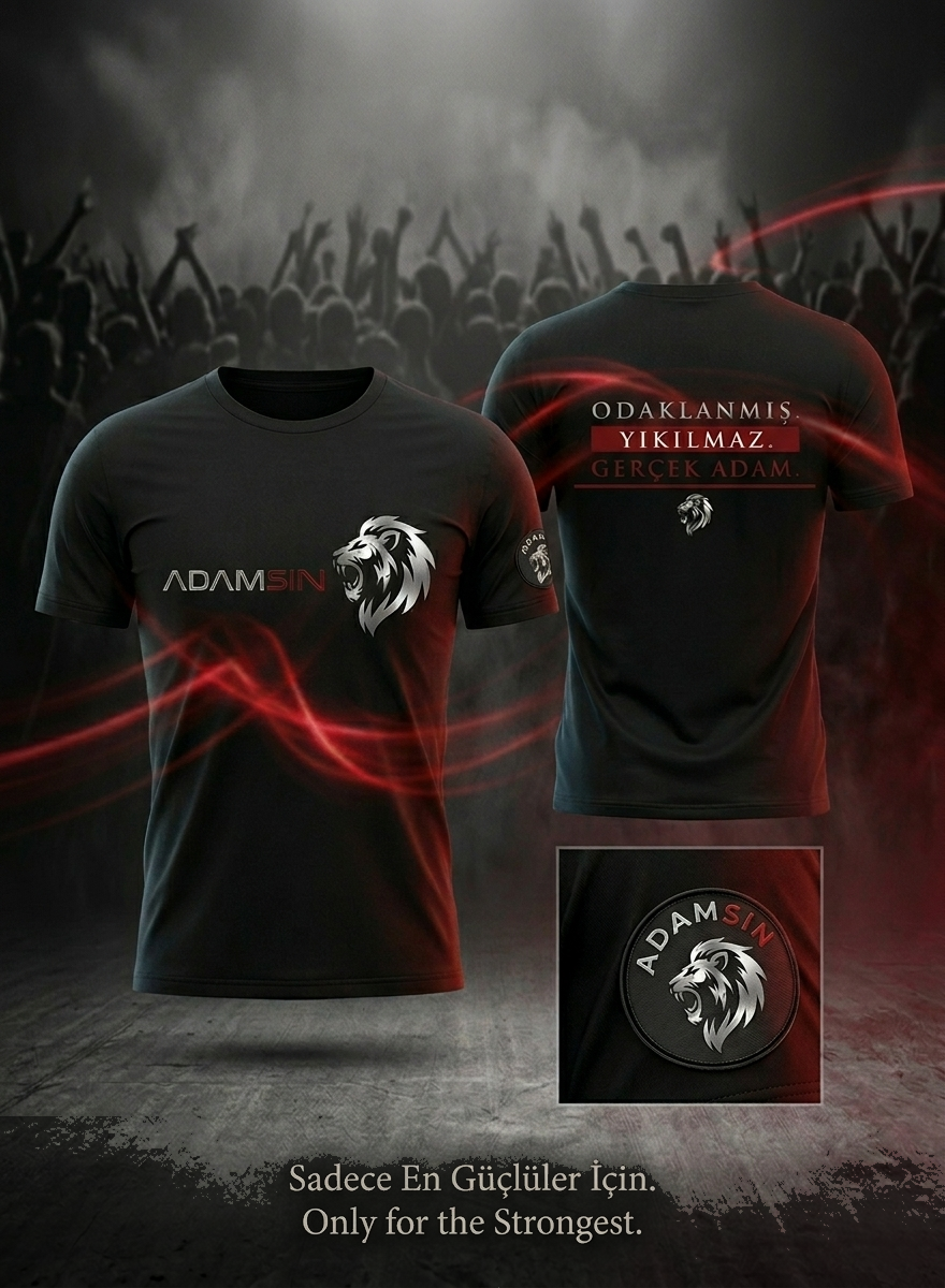 "COMING SOON" ADAMSIN Athletic T-Shirt — Drop 01